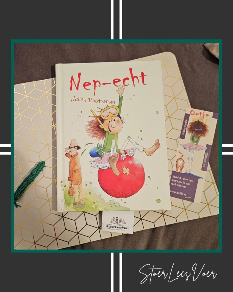 Nep echt een heerlijk verhaal met Oetje in de hoofdrol voorkant cover omslag kaft prentenboek
