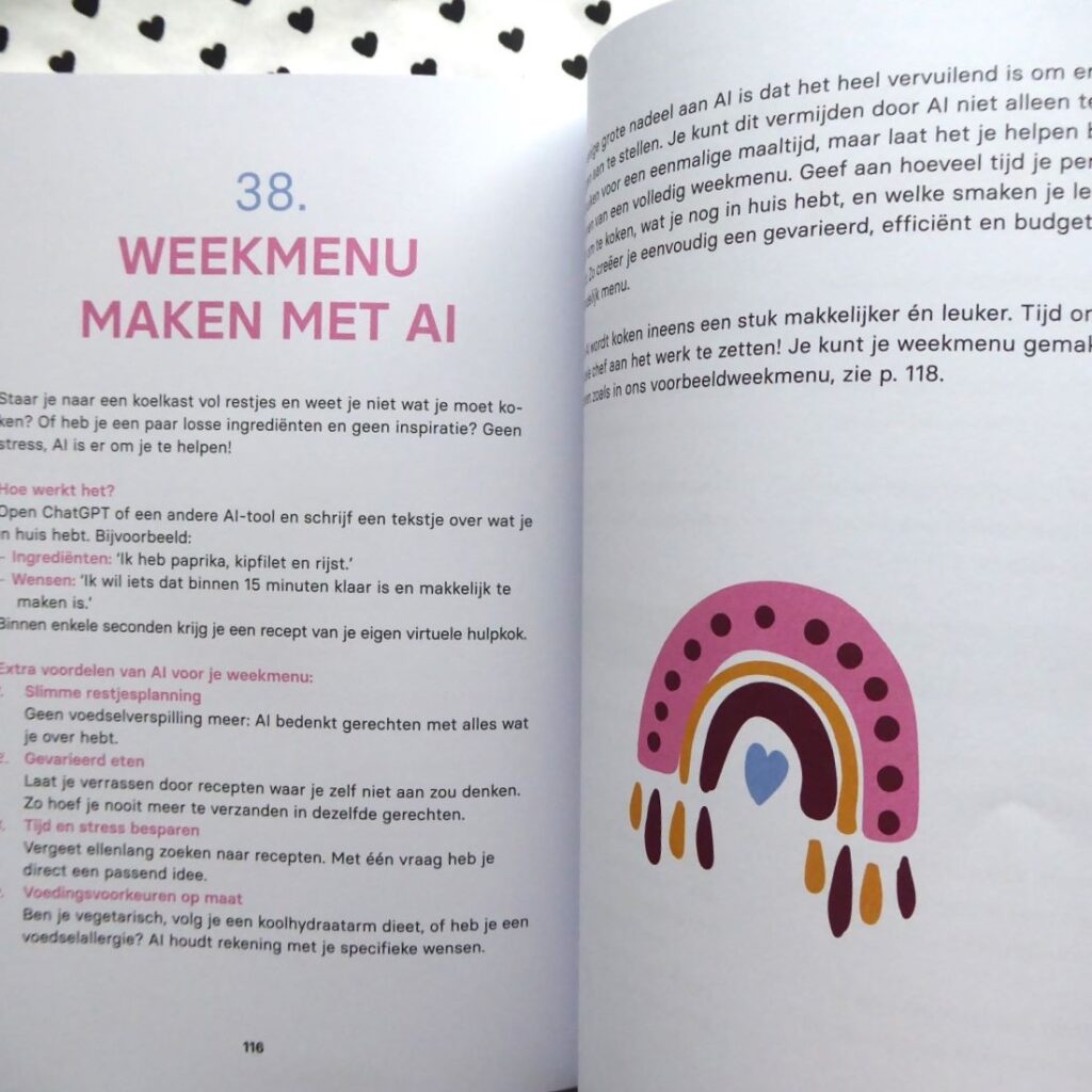 slim moederen weekmenu
