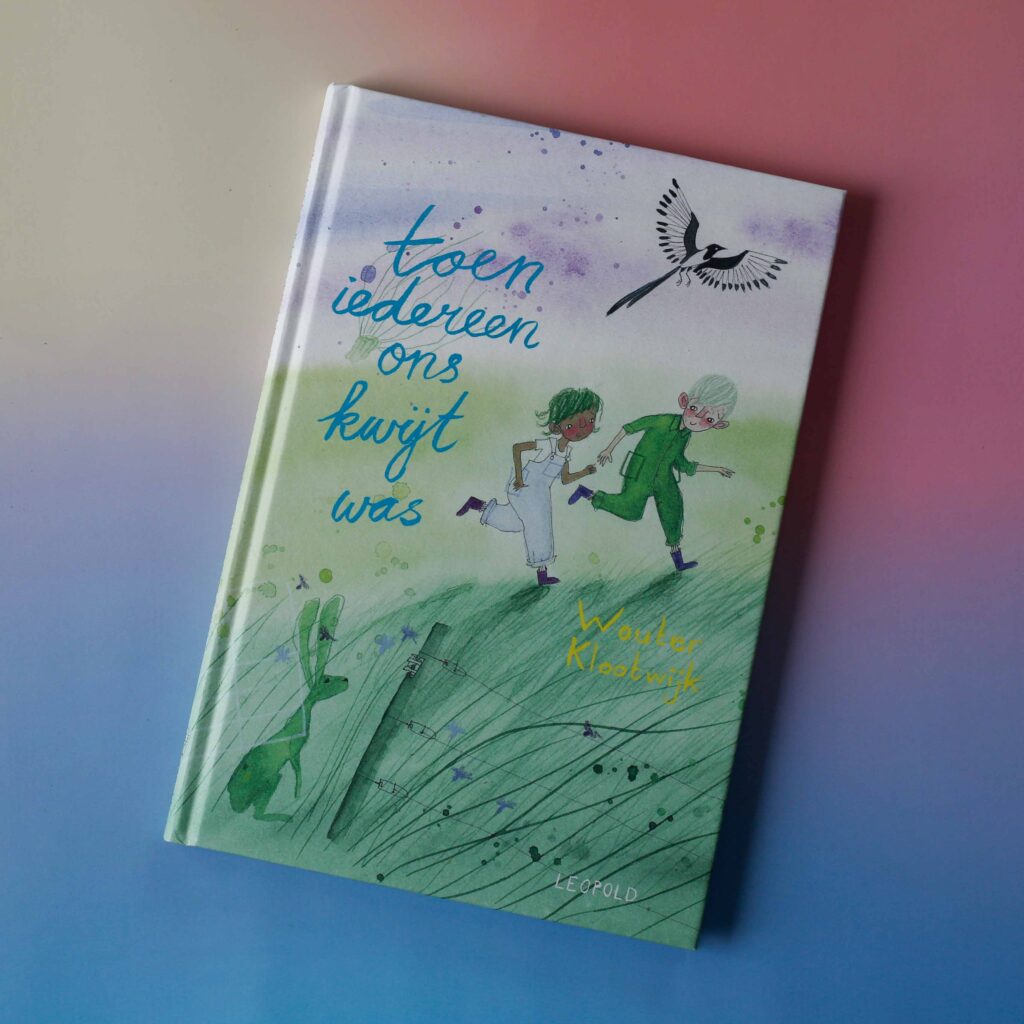 Toen iedereen ons kwijt was - StoerLeesVoer kader voorkant cover omslag kaft