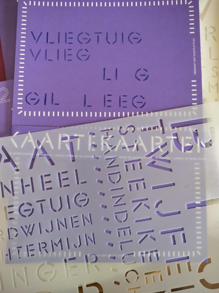 uitvoering dichtletters 