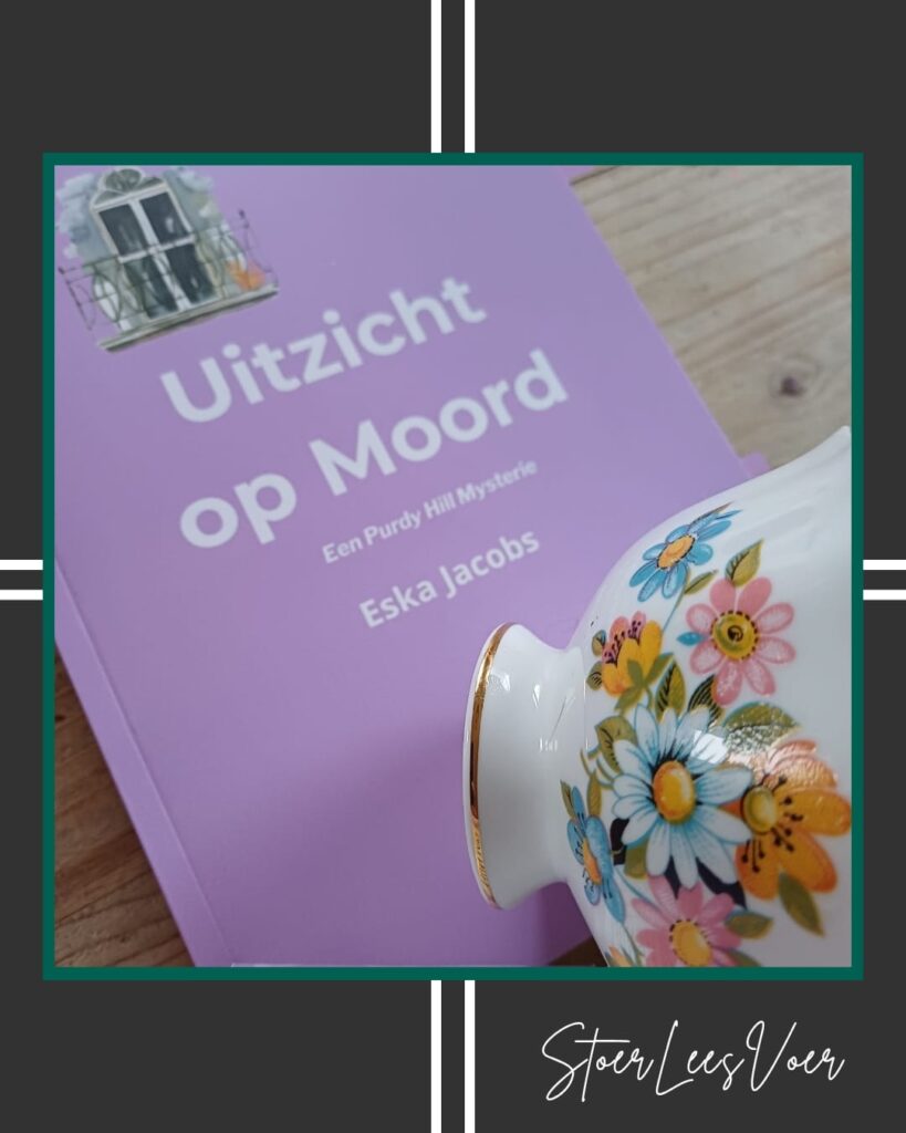 Het eerste deel van de Purdy Hill Mysteries - Uitzicht op moord van Eska Jacobs voorkant cover omslag kaft