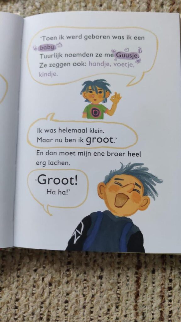 kleurrijke bladspiegel