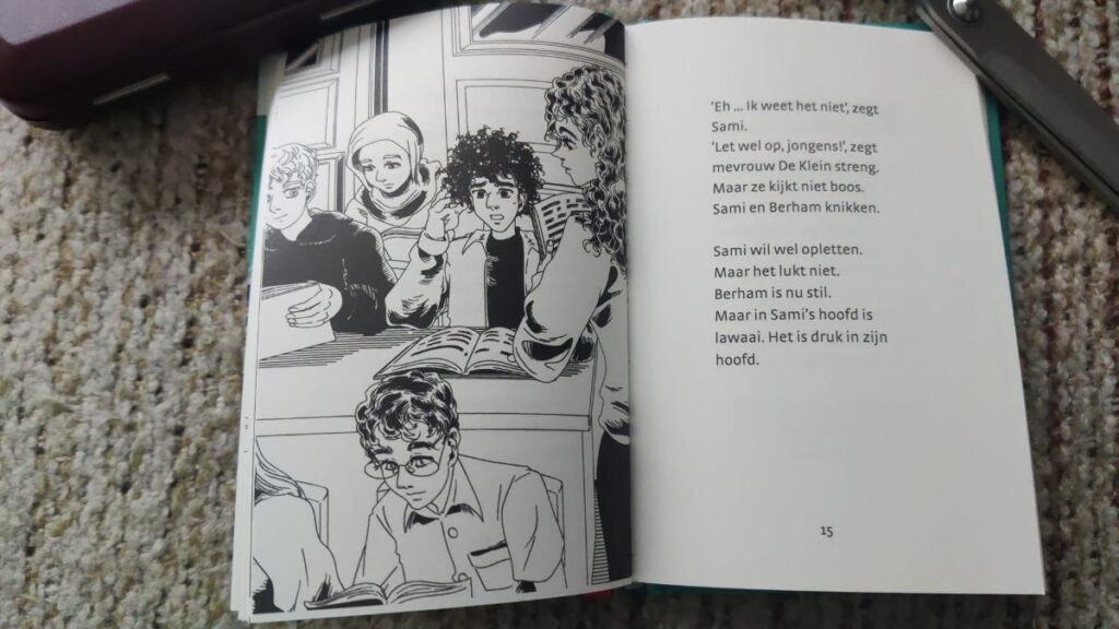 voorbeeld bladzijden Sami viert feest