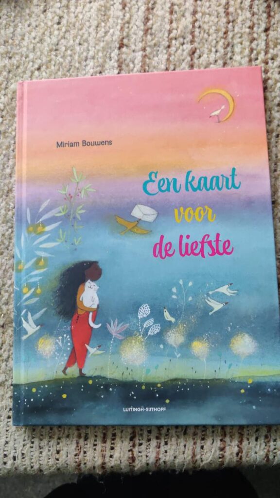 Kader een kaart voor de liefste voorkant cover omslagkaft