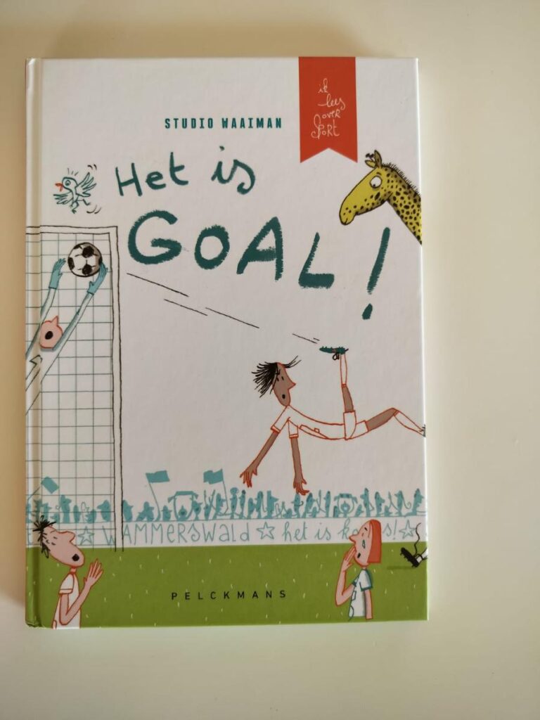 Kader Het is Goal ik lees over sport beginnende lezers voorkant cover omslag kaft