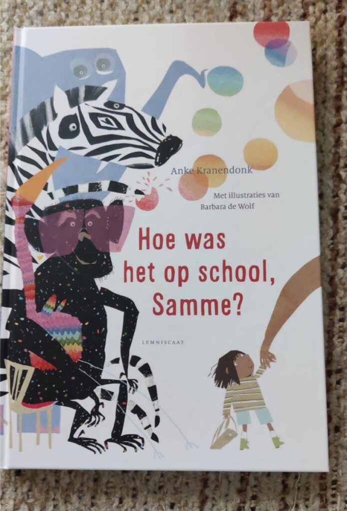 Kader Hoe was het op school, Samme? voorkant cover omslag kaft