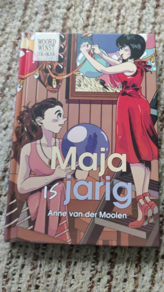 Maja is jarig voorkant cover omslag kaft woordwinst