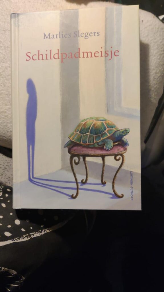 Kader Schildpadmeisje voorkant cover kaft omslag jeugdroman marlies sleger