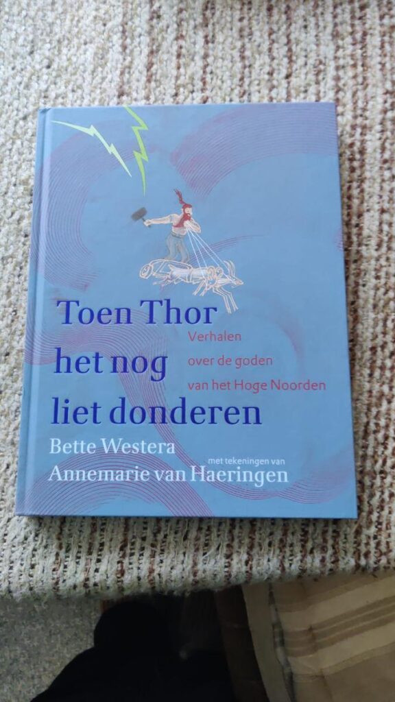 Toen Thor het nog liet donderen voorkant cover omslag kaft