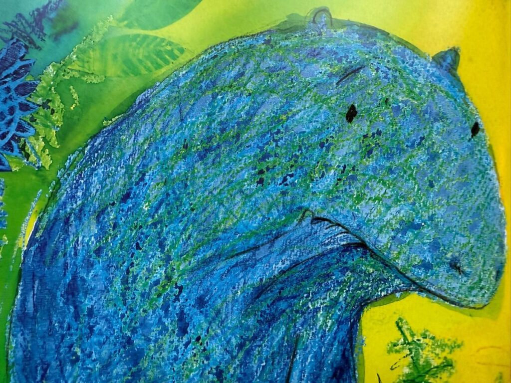 kleuren blauw en geel