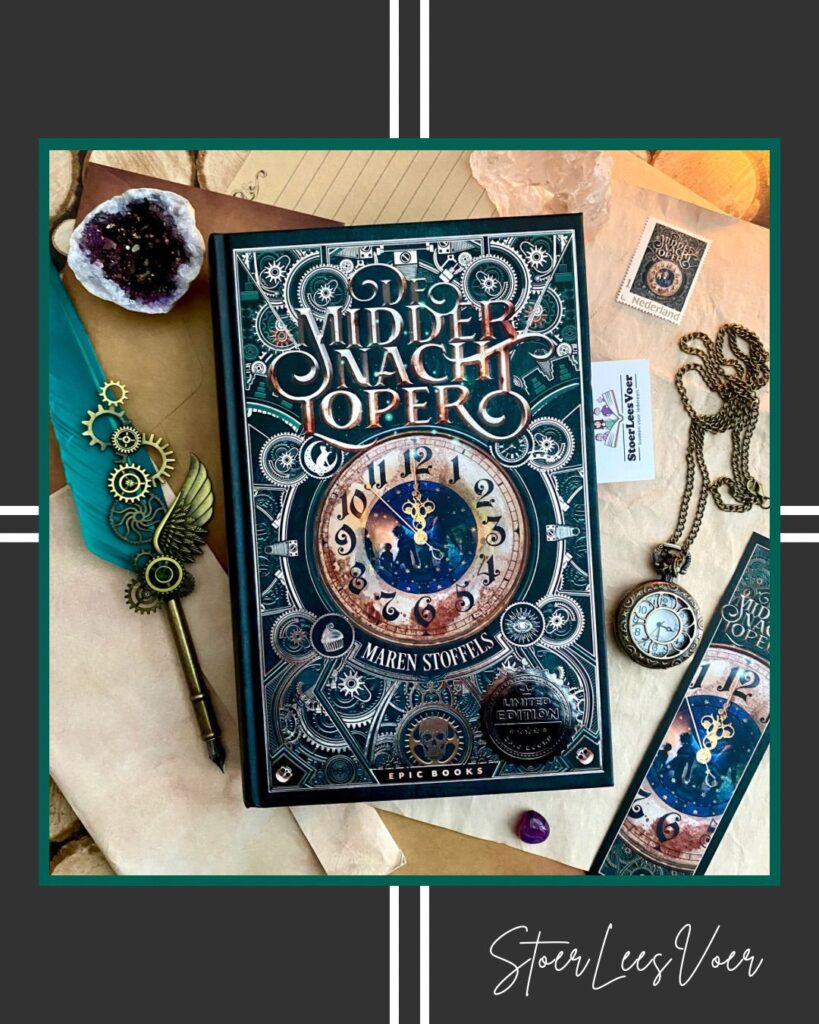 De Middernachtloper voorkant cover omslag kaft maren stoffels epic books