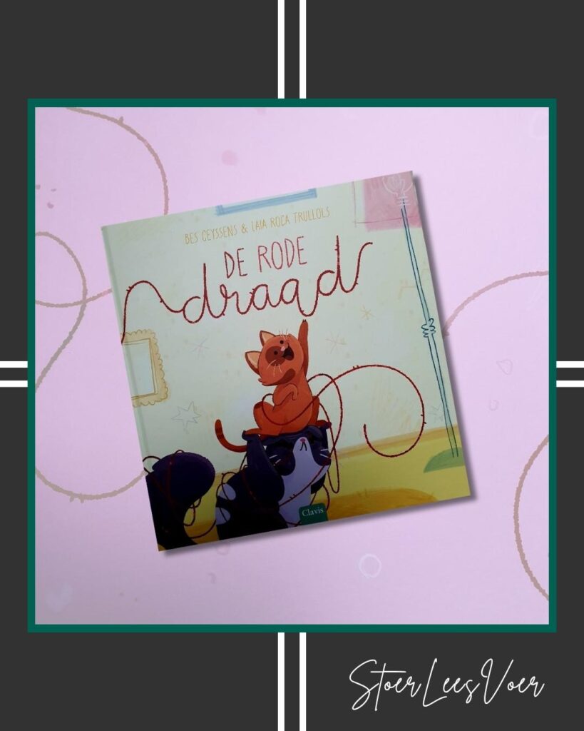 De rode draad voorkant cover omslag kaft