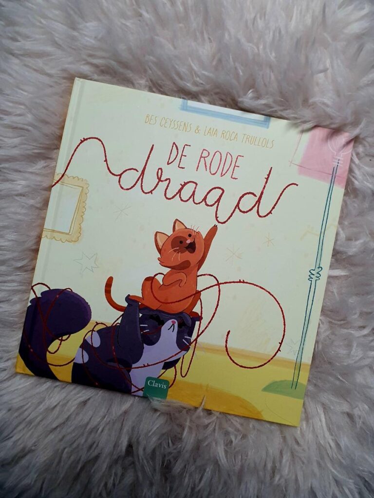 De rode draad voorkant cover omslag kaft