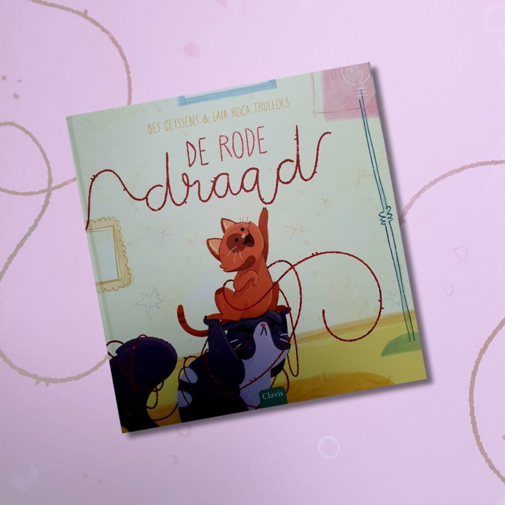 De rode draad voorkant cover omslag kaft