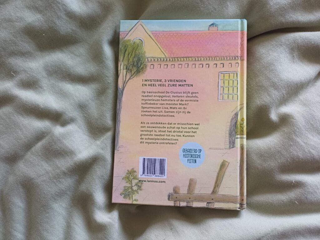 De schoolpleindetectives - achterkant
