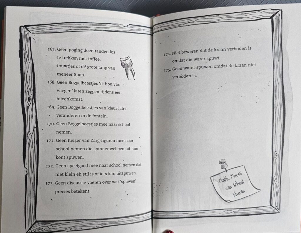 onmogelijke schoolregels