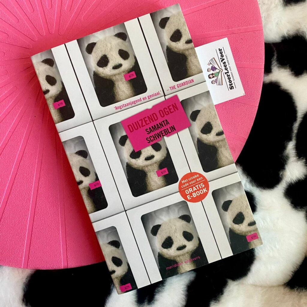 Duizend ogen Kentukis voorkant cover omslag kaft samanta schweblin roman