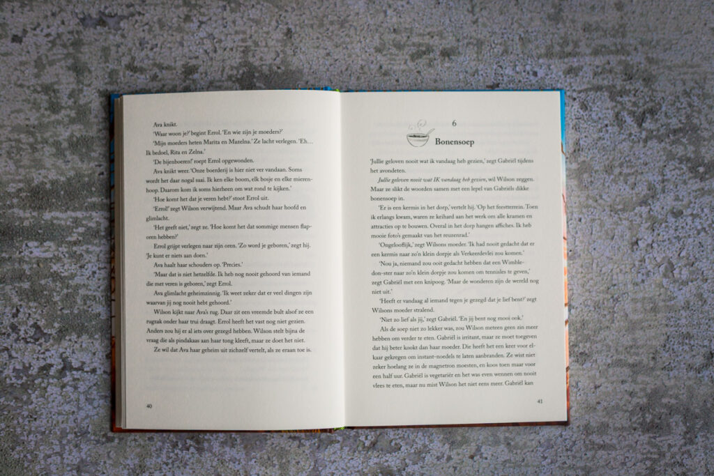 bladspiegel 3/3 pagina 40 en 41 Hoofdstuk 6 - Bonensoep