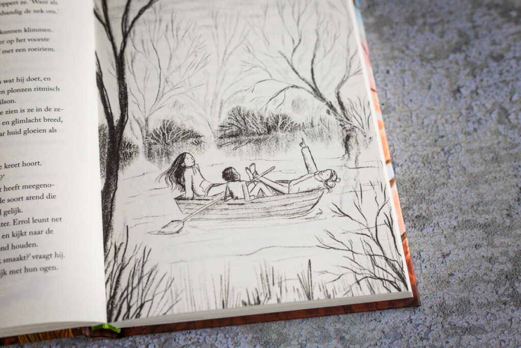 illustratie van Errol, Willow en Ava