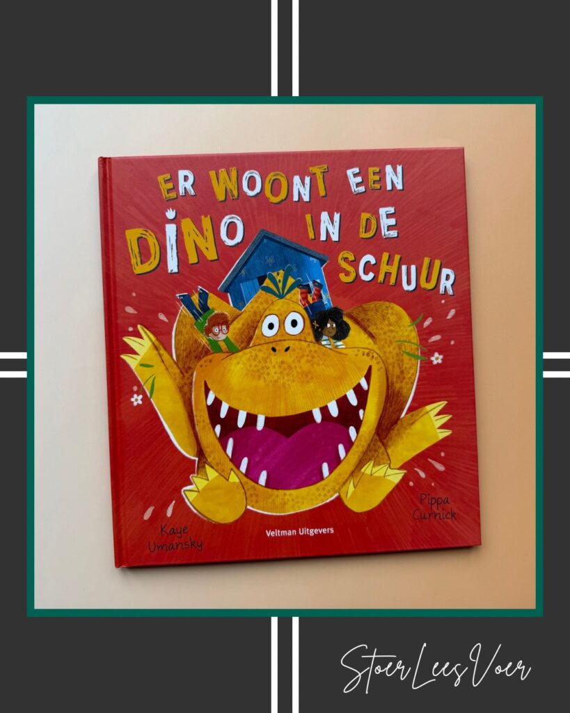 Er woont een dino in de schuur voorkant cover omslag kaft