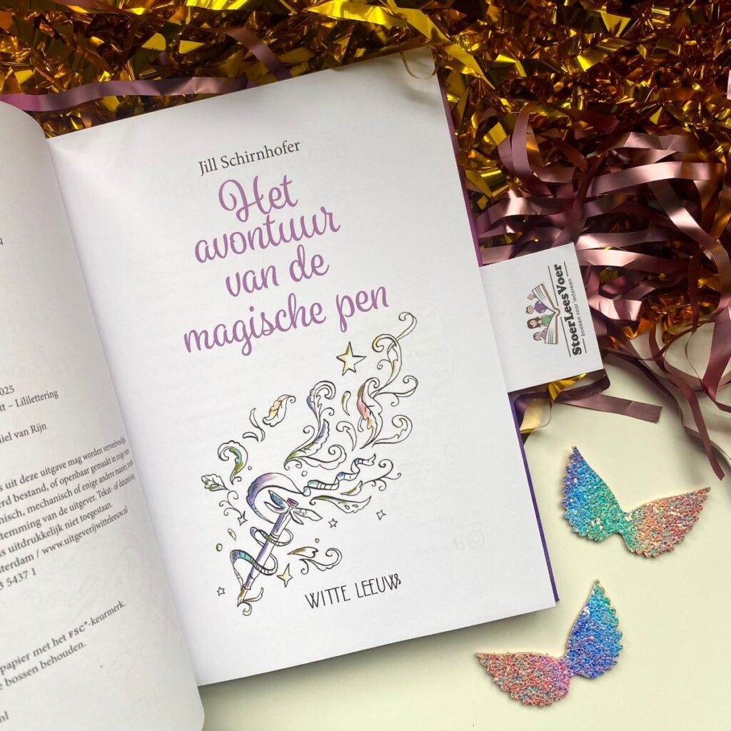 titelblad Het avontuur van de magische pen jill