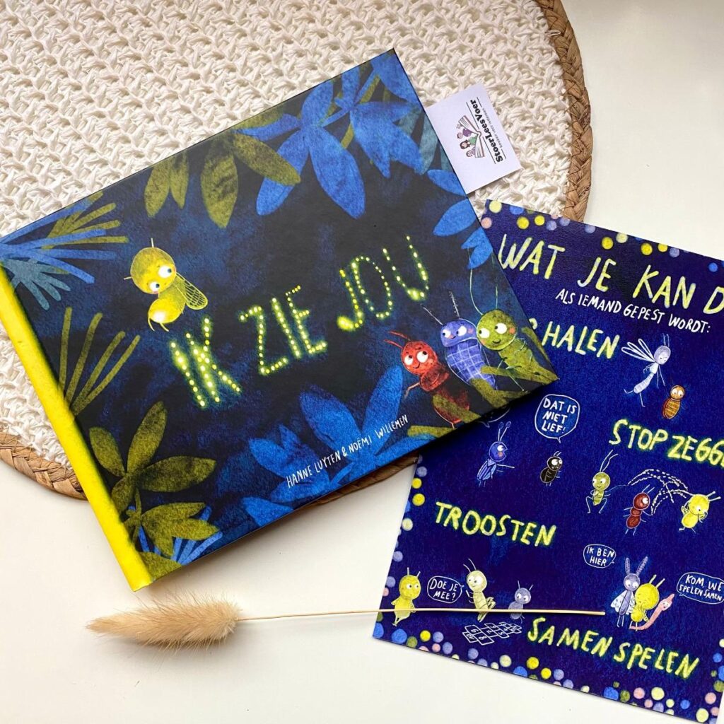 Ik zie jou voorkant cover omslag kaft prentenboek pesten