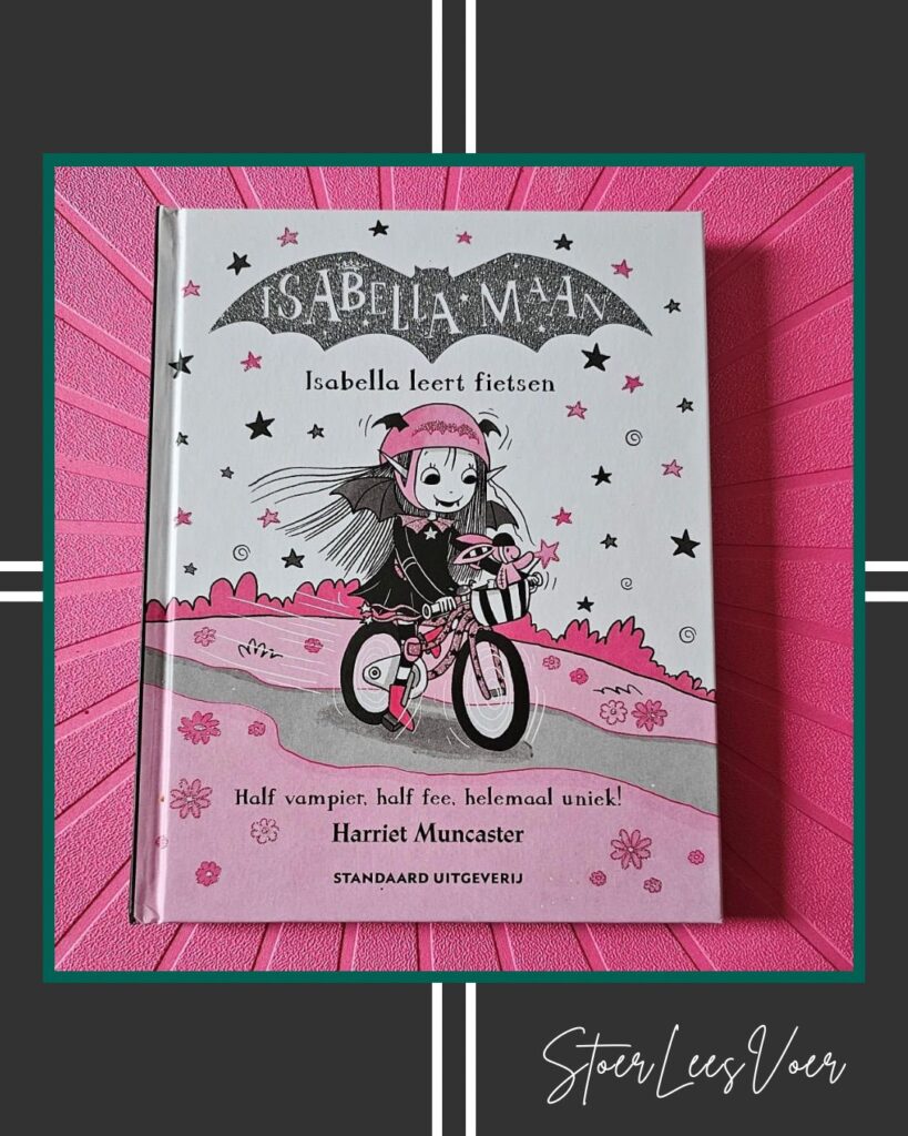 Isabella leert fietsen voorkant cover omslag kaft isabella maan