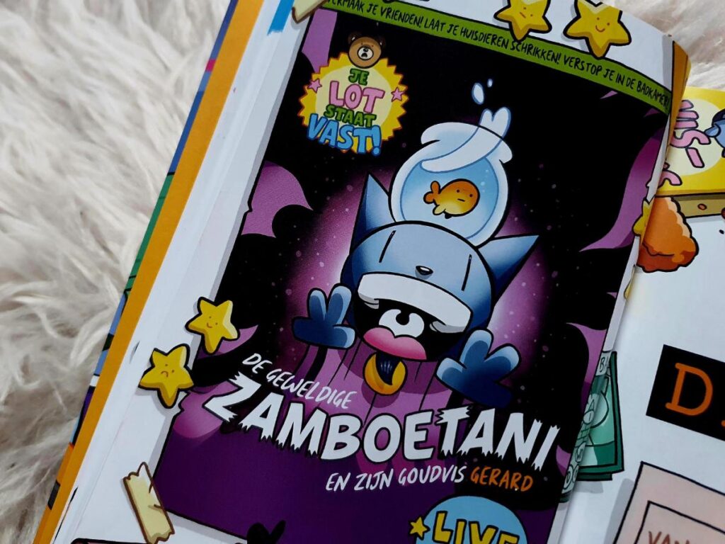 Loesjkin gaat vol in de pudding!