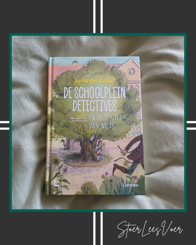 SLV kader De schoolpleindetectives De schoolpleindetectives en de sleutel van niets voorkant coveromslag kaft