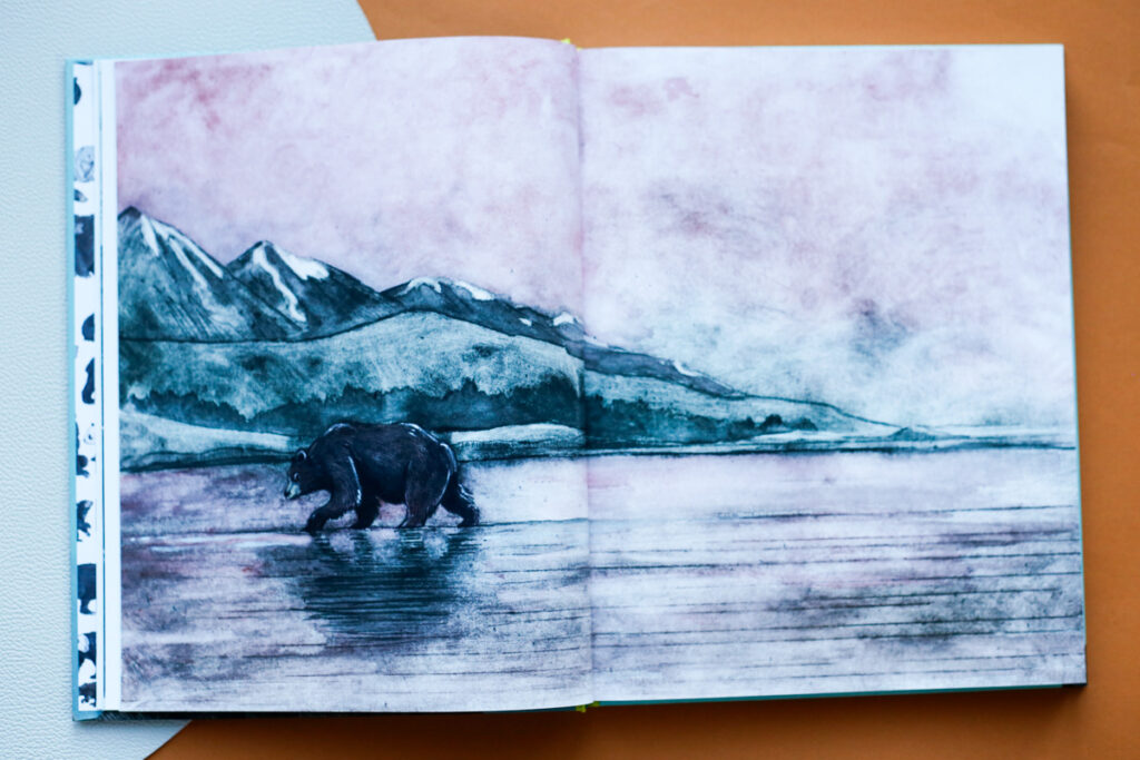 prachtige illustratie uit Wij, beren door Marieke ten Berge