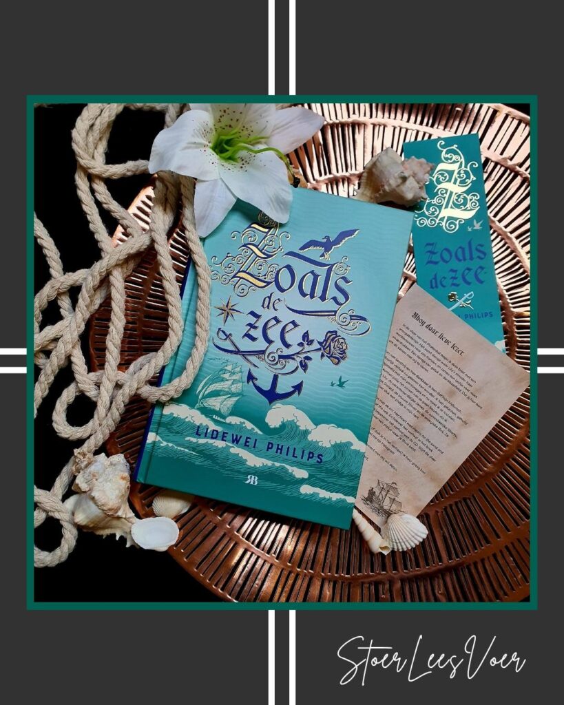 Zoals de zee voorkant cover omslag kaft