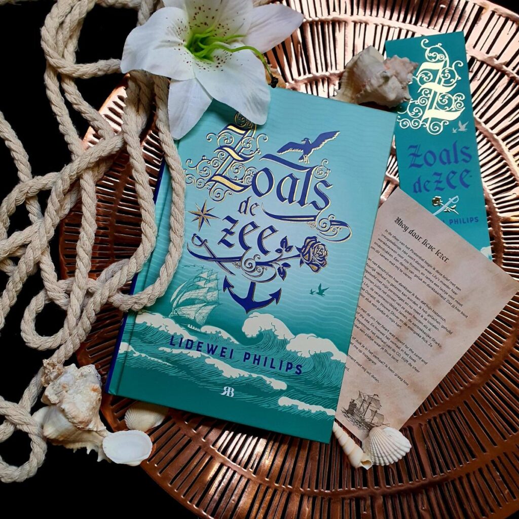 Zoals de zee voorkant cover omslag kaft