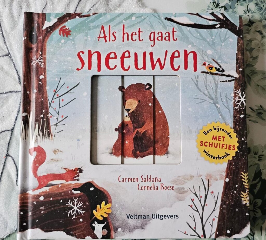 als het gaat sneeuwen Een bijzonder boek met schuifjes