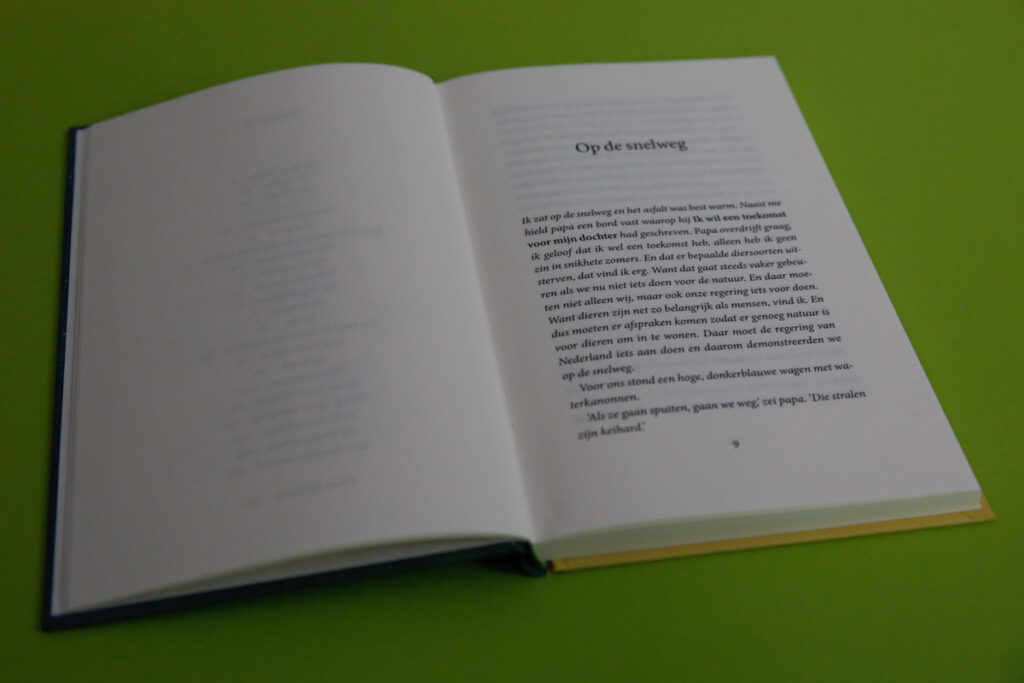 bladspiegel 1/3 Op de snelweg, hoofdstuk 1 pagina 9