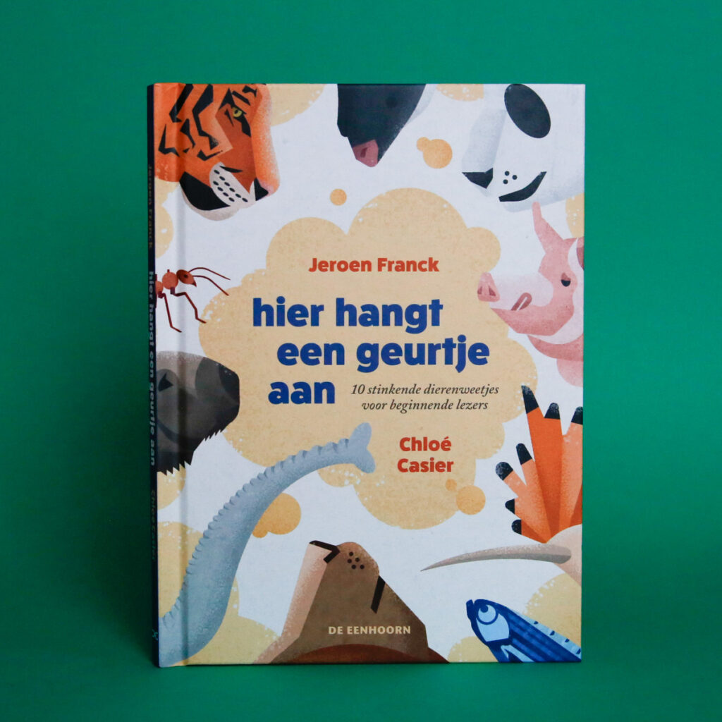 hier hangt een geurtje aan - voorkant cover omslag kaft