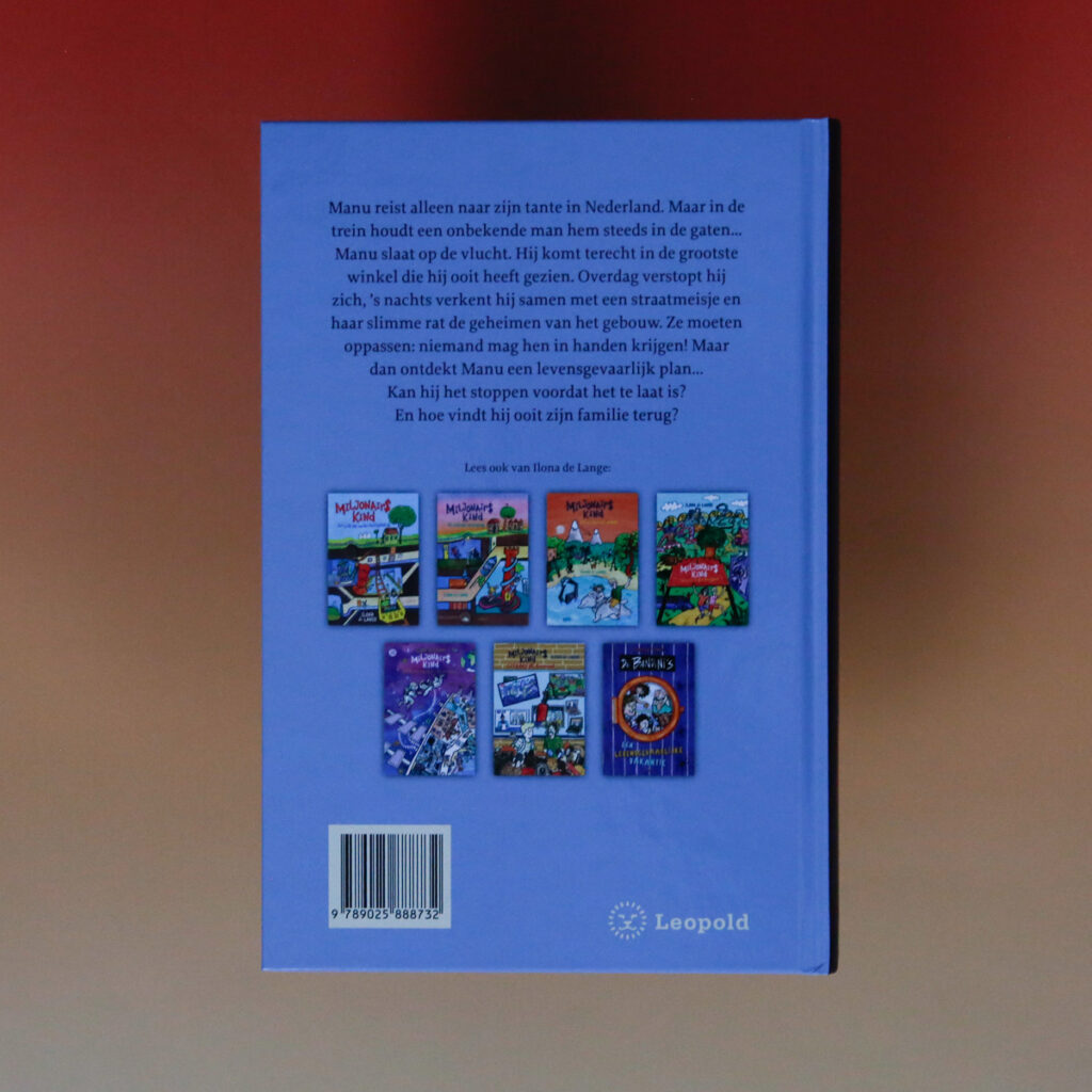 achterkant verborgen tussen duizend snoepjes