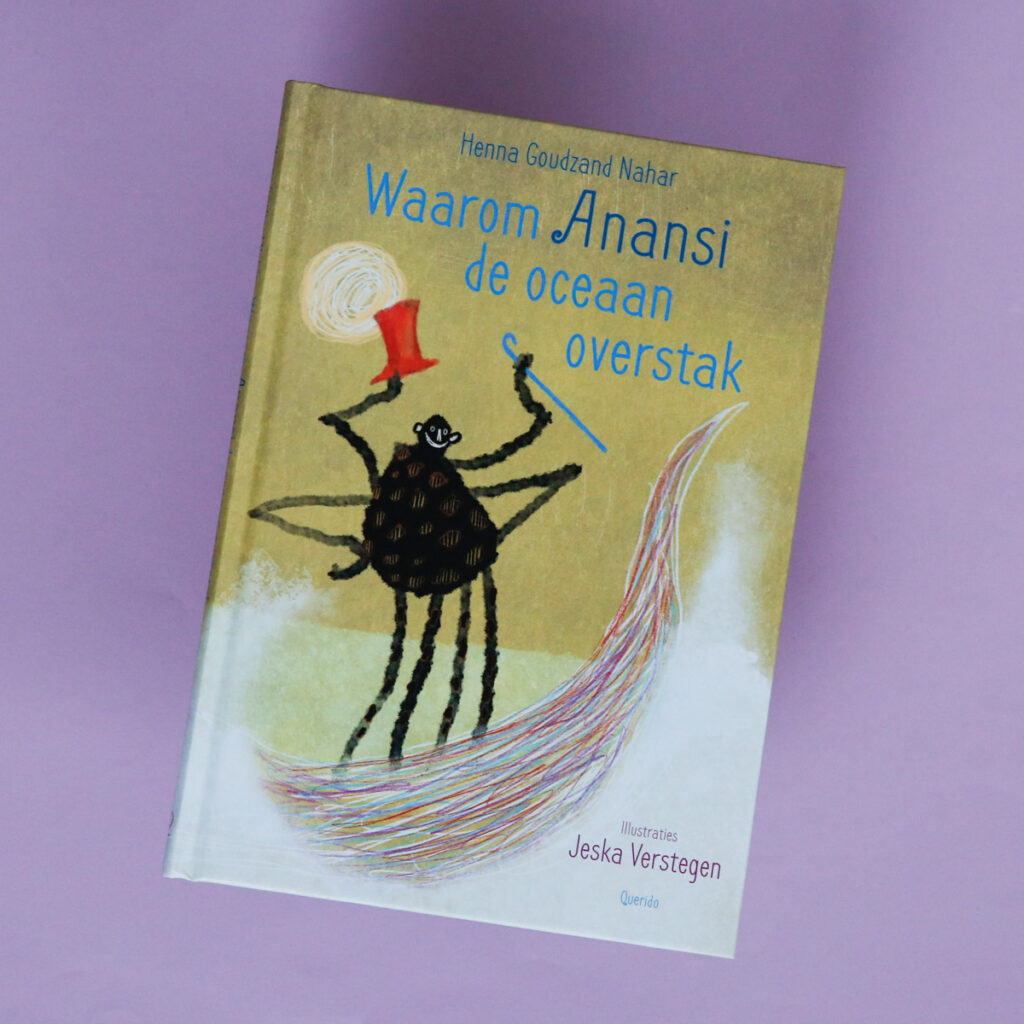 voorkant waarom Anansi de oceaan overstak