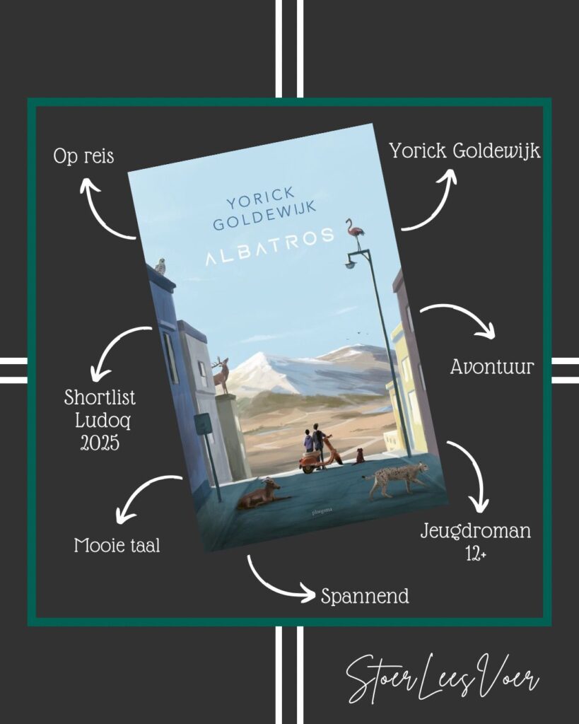 Albatros voorkant cover omslag kaft tags boek