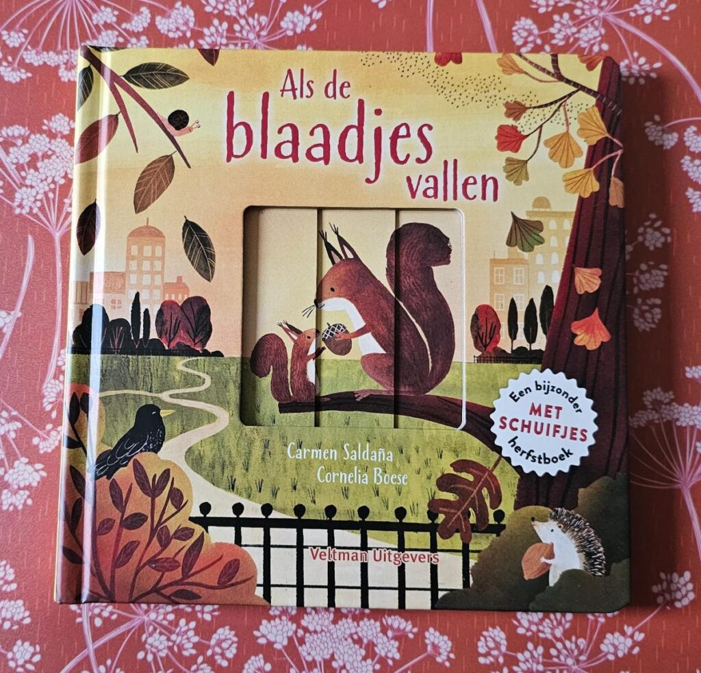 Als de blaadjes vallen Een bijzonder boek met schuifjes