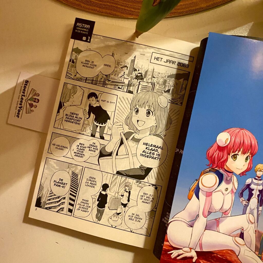 astra verdwaald in de ruimte