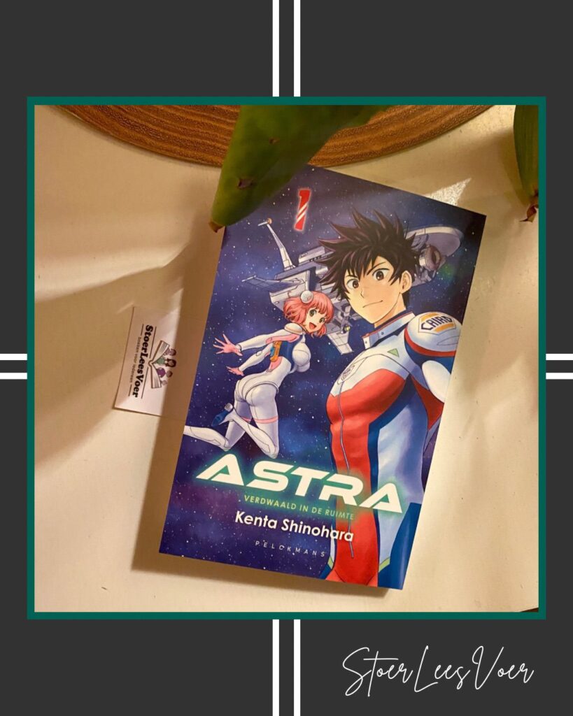 Astra verdwaald in de ruimte voorkant cover omslag kaft manga