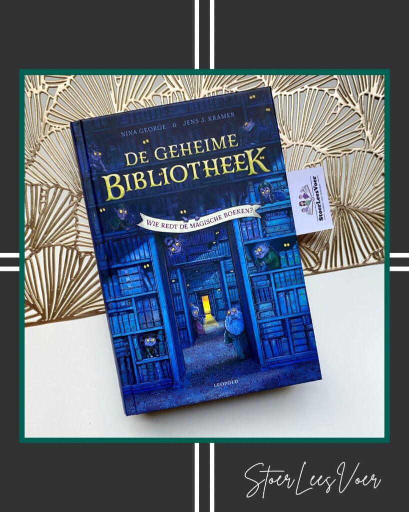 De geheime bibliotheek voorkant cover omslag kaft