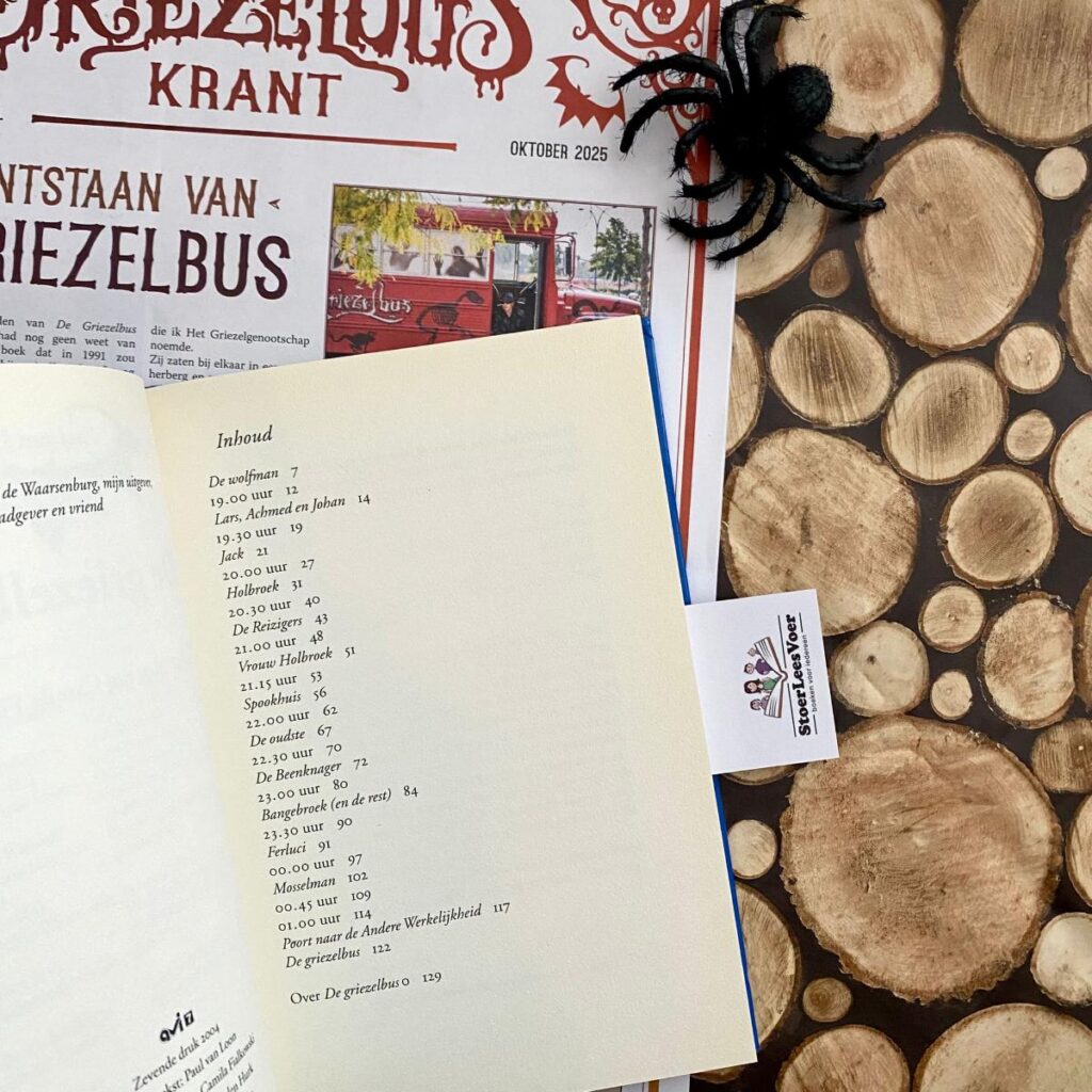 inhoudsopgave de griezelbus 0 4,5