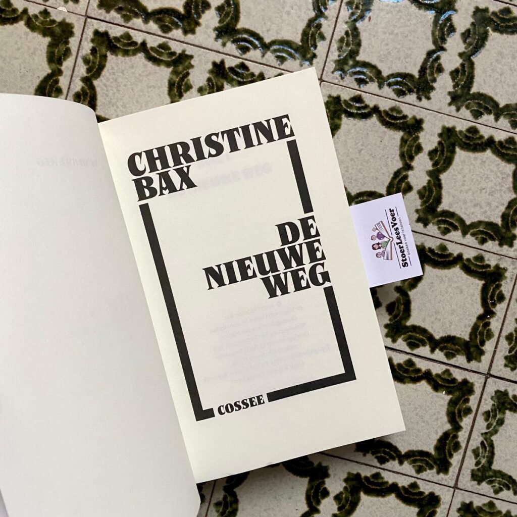 titelblad roman christine bax