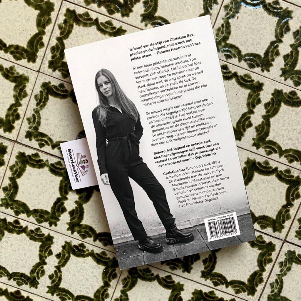 De nieuwe weg achterkant achterflap synopsis samenvatting cover omslag kaft christine bax