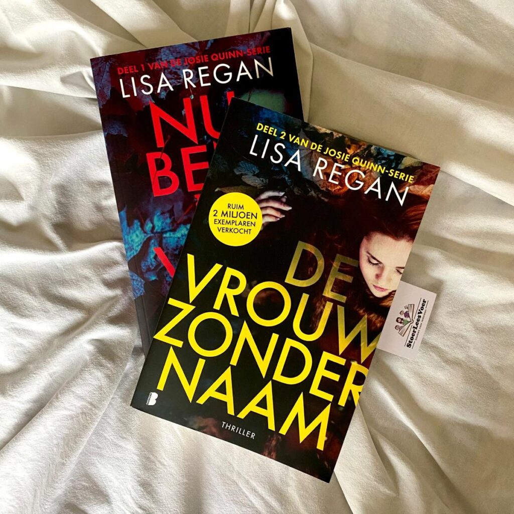 De vrouw zonder naam Josie Quinn 2 voorkant cover omslag kaft