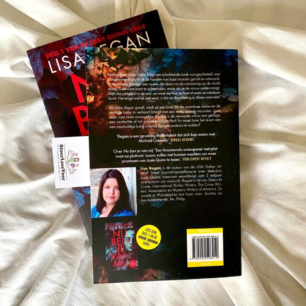 De vrouw zonder naam Josie Quinn 2 achterkant achterflap synopsis samenvatting cover omslag kaft