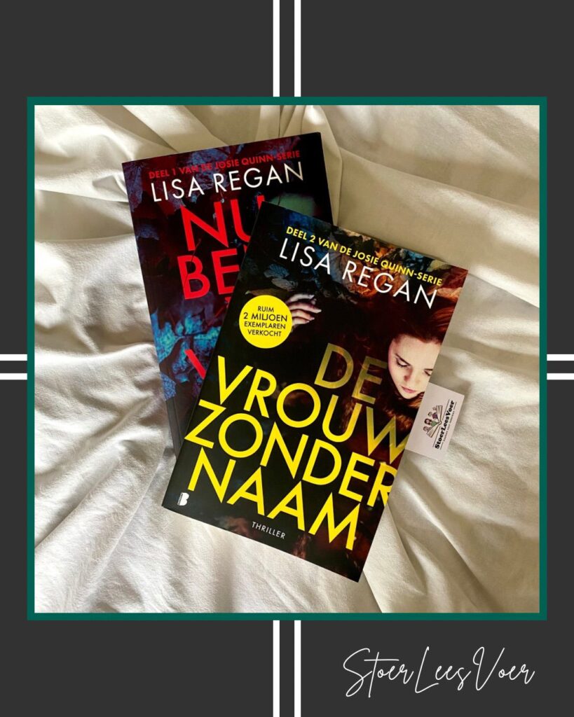 De vrouw zonder naam Josie Quinn 2 voorkant cover omslag kaft