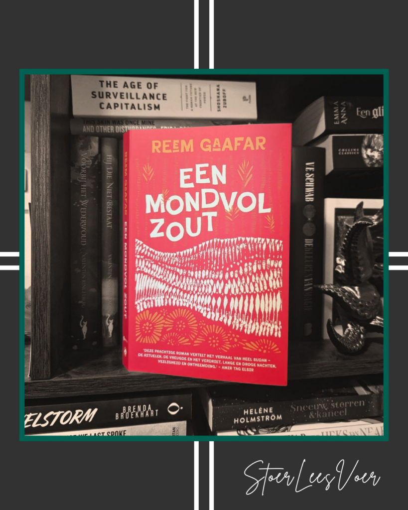 Een mondvol zout - Een impactvol Sudanees verhaal voorkant cover omslag kaft