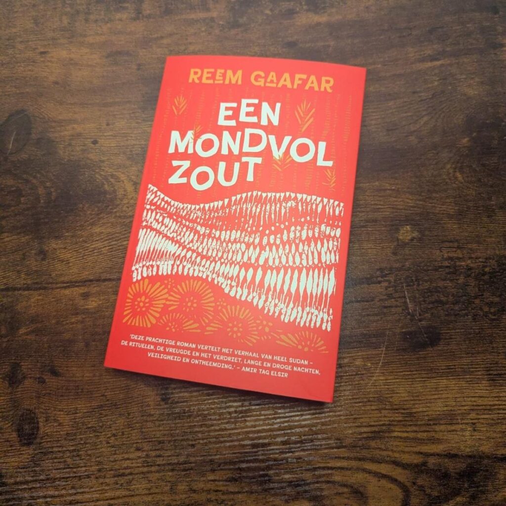 Een mondvol zout - Een impactvol Sudanees verhaal voorkant cover omslag kaft